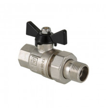 Кран шаровой полнопроходной VALTEC PERFECT VT.327.N (ВР/НР-американка, PN80, ручка-бабочка)