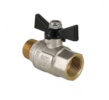 Кран вода VALTEC полнопроходной, ГОСТ 1/2" г/ш баб