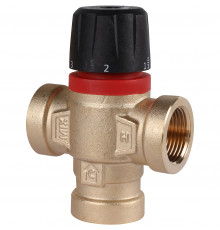 ROMMER RVM-0111-164320 Термостатический смесительный клапан для систем отопления и ГВС 3/4  ВР 20-43°С KV 1,6 (боковое смешивание)