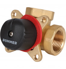 ROMMER 3-х ходовой смесительный клапан 1 1/2 KVs 25