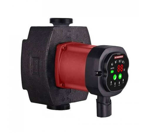 Насос циркуляционный ROMMER PROFI ERTI 25/60-130 (0,045 кВт, Hmax 6 м, Qmax 3.6 м³/ч, 1x230В)