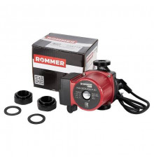 Насос циркуляционный ROMMER PROFI RCP 25-60-130 (0,093 кВт, Qmax 3.53 м³/ч, Hmax 6 м, 1x230В)