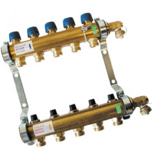 Коллекторная группа для радиаторного отопления WATTS HKV - 1" (3/4" евроконус)
