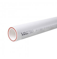 Труба полипропиленовая армированная стекловолокном VALTEC PP-FIBER (PN20, штанга 4 м.)