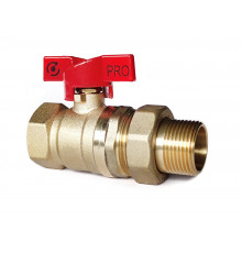 КРАН ВОДА 11Б27п1 ДУ-15 SANTREK AQUA Pro 1/2" американка баб ( )